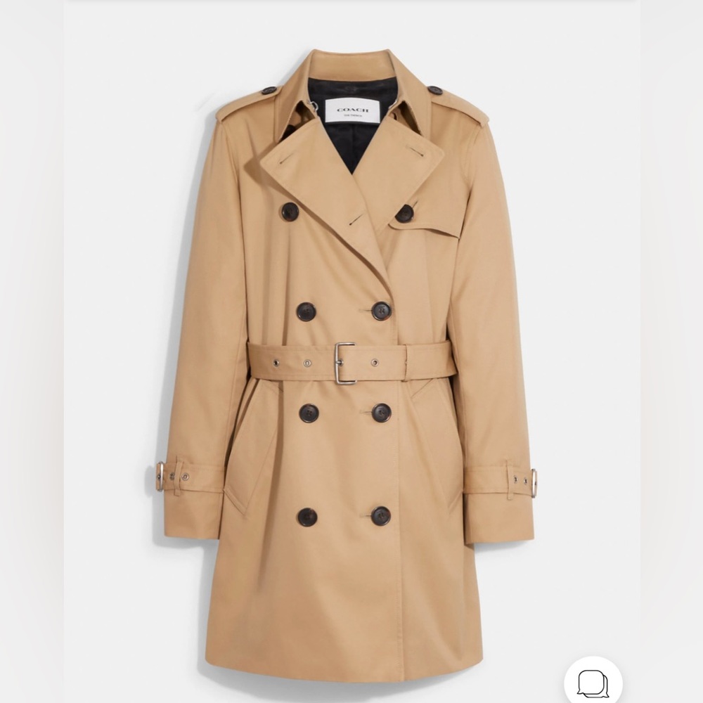 NWT Brand New 💯 Authentic Coach Trench Coat